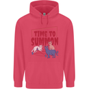 Time to Summon Cats Let's Summon Demons Childrens Kids Hoodie Heliconia