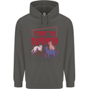 Time to Summon Cats Let's Summon Demons Childrens Kids Hoodie Storm Grey