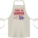Time to Summon Cats Let's Summon Demons Cotton Apron 100% Organic Natural
