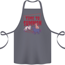 Time to Summon Cats Let's Summon Demons Cotton Apron 100% Organic Steel