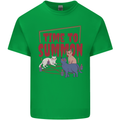 Time to Summon Cats Let's Summon Demons Kids T-Shirt Childrens Irish Green