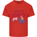 Time to Summon Cats Let's Summon Demons Kids T-Shirt Childrens Red