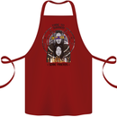 Time to Summon Some Friends Ouija Board Cotton Apron 100% Organic Maroon