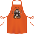Time to Summon Some Friends Ouija Board Cotton Apron 100% Organic Orange
