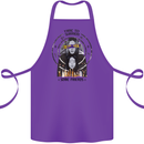 Time to Summon Some Friends Ouija Board Cotton Apron 100% Organic Purple