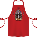 Time to Summon Some Friends Ouija Board Cotton Apron 100% Organic Red