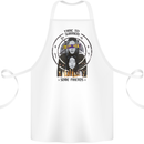 Time to Summon Some Friends Ouija Board Cotton Apron 100% Organic White
