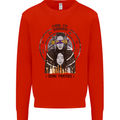 Time to Summon Some Friends Ouija Board Kids Sweatshirt Jumper Bright Red