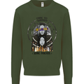 Time to Summon Some Friends Ouija Board Kids Sweatshirt Jumper Forest Green