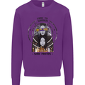 Time to Summon Some Friends Ouija Board Kids Sweatshirt Jumper Purple