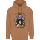 Time to Summon Some Friends Ouija Board Mens 80% Cotton Hoodie Caramel Latte