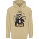 Time to Summon Some Friends Ouija Board Mens 80% Cotton Hoodie Sand