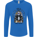 Time to Summon Some Friends Ouija Board Mens Long Sleeve T-Shirt Royal Blue