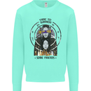 Time to Summon Some Friends Ouija Board Mens Sweatshirt Jumper Peppermint