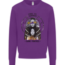 Time to Summon Some Friends Ouija Board Mens Sweatshirt Jumper Purple