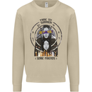 Time to Summon Some Friends Ouija Board Mens Sweatshirt Jumper Sand