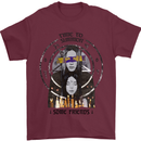 Time to Summon Some Friends Ouija Board Mens T-Shirt Cotton Gildan Maroon