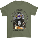 Time to Summon Some Friends Ouija Board Mens T-Shirt Cotton Gildan Military Green
