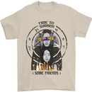 Time to Summon Some Friends Ouija Board Mens T-Shirt Cotton Gildan Sand