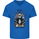 Time to Summon Some Friends Ouija Board Mens V-Neck Cotton T-Shirt Royal Blue