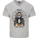 Time to Summon Some Friends Ouija Board Mens V-Neck Cotton T-Shirt Sports Grey