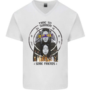 Time to Summon Some Friends Ouija Board Mens V-Neck Cotton T-Shirt White
