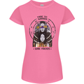 Time to Summon Some Friends Ouija Board Womens Petite Cut T-Shirt Azalea