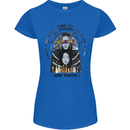 Time to Summon Some Friends Ouija Board Womens Petite Cut T-Shirt Royal Blue