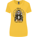 Time to Summon Some Friends Ouija Board Womens Wider Cut T-Shirt Yellow