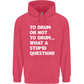 To Drum or Not to? What a Stupid Question Childrens Kids Hoodie Heliconia