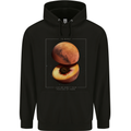 To Mars Peaches Space Planets Cosmos Childrens Kids Hoodie Black