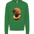 To Mars Peaches Space Planets Cosmos Kids Sweatshirt Jumper Irish Green