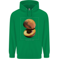 To Mars Peaches Space Planets Cosmos Mens 80% Cotton Hoodie Irish Green