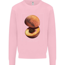 To Mars Peaches Space Planets Cosmos Mens Sweatshirt Jumper Light Pink