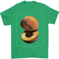 To Mars Peaches Space Planets Cosmos Mens T-Shirt Cotton Gildan Irish Green