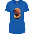 To Mars Peaches Space Planets Cosmos Womens Wider Cut T-Shirt Royal Blue