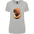 To Mars Peaches Space Planets Cosmos Womens Wider Cut T-Shirt Sports Grey