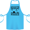 To Those Airborne Paras Parachute Regiment Cotton Apron 100% Organic Turquoise