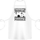 To Those Airborne Paras Parachute Regiment Cotton Apron 100% Organic White