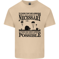 To Those Airborne Paras Parachute Regiment Mens Cotton T-Shirt Tee Top Sand