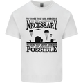 To Those Airborne Paras Parachute Regiment Mens Cotton T-Shirt Tee Top White