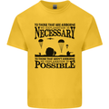 To Those Airborne Paras Parachute Regiment Mens Cotton T-Shirt Tee Top Yellow
