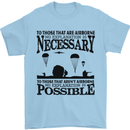 To Those Airborne Paras Parachute Regiment Mens T-Shirt Cotton Gildan Light Blue