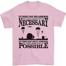 To Those Airborne Paras Parachute Regiment Mens T-Shirt Cotton Gildan Light Pink