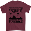 To Those Airborne Paras Parachute Regiment Mens T-Shirt Cotton Gildan Maroon