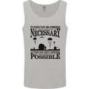 To Those Airborne Paras Parachute Regiment Mens Vest Tank Top Sports Grey