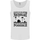 To Those Airborne Paras Parachute Regiment Mens Vest Tank Top White