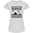 To Those Airborne Paras Parachute Regiment Womens Petite Cut T-Shirt White