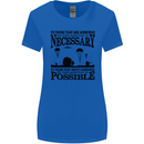 To Those Airborne Paras Parachute Regiment Womens Wider Cut T-Shirt Royal Blue