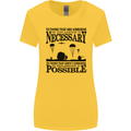 To Those Airborne Paras Parachute Regiment Womens Wider Cut T-Shirt Yellow